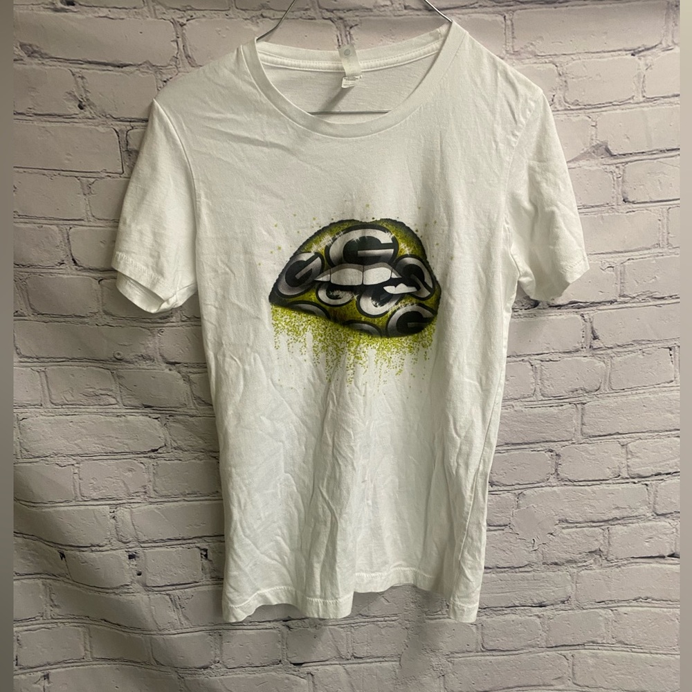 Next Level Apparel Green Bay Packer Tee Size Large